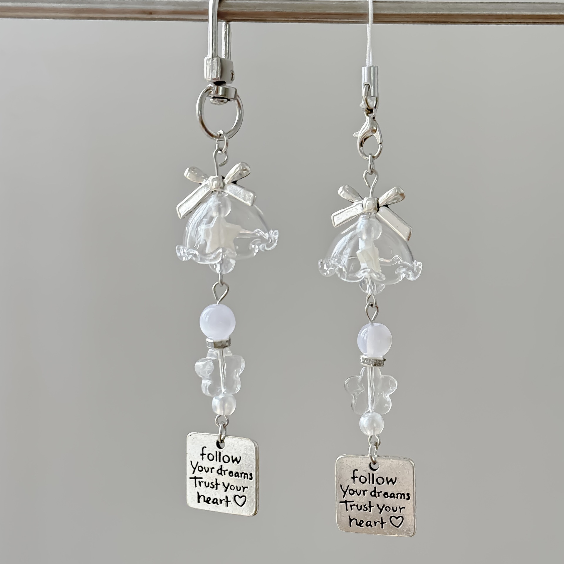 Phone Accessories Wholesale - New Bead Pendant Star Wind Chime