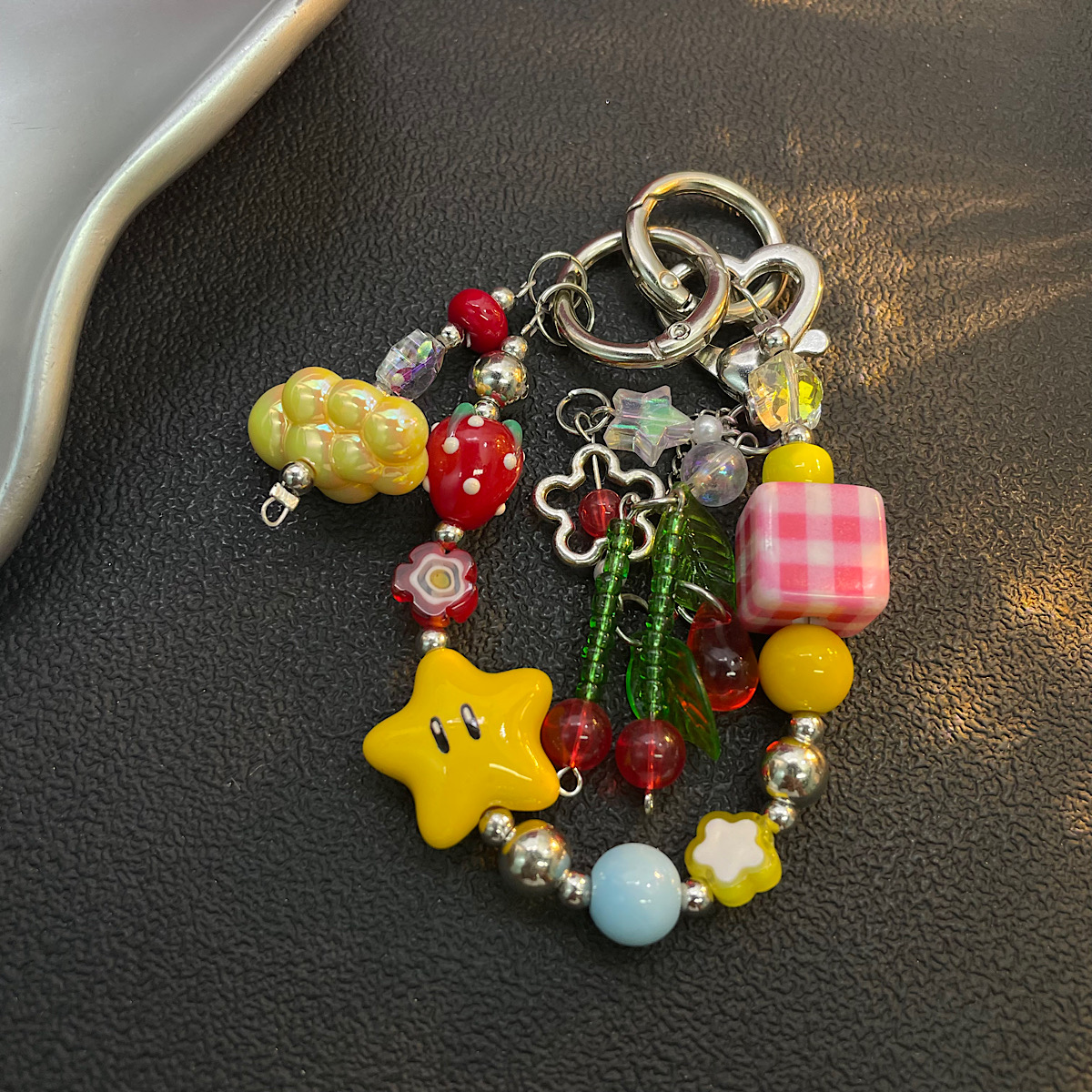 Phone Accessories Wholesale - Mobile Phone Chain Color Bead Phone
