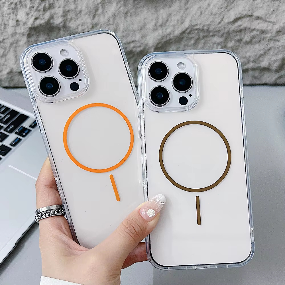 Luxury Magnetic Clear Phone Ca - Quality Phone Accessories ulasan dan harga