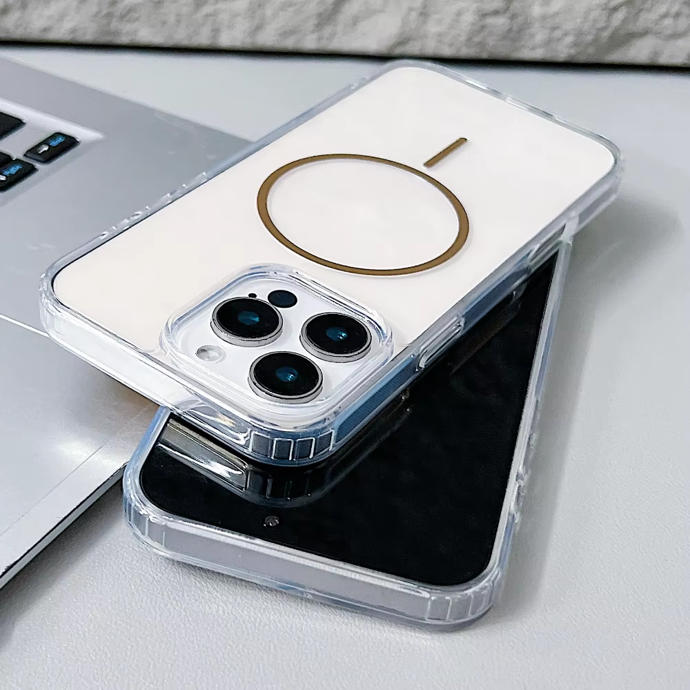 Luxury Magnetic Clear Phone Ca - Quality Phone Accessories ulasan dan harga
