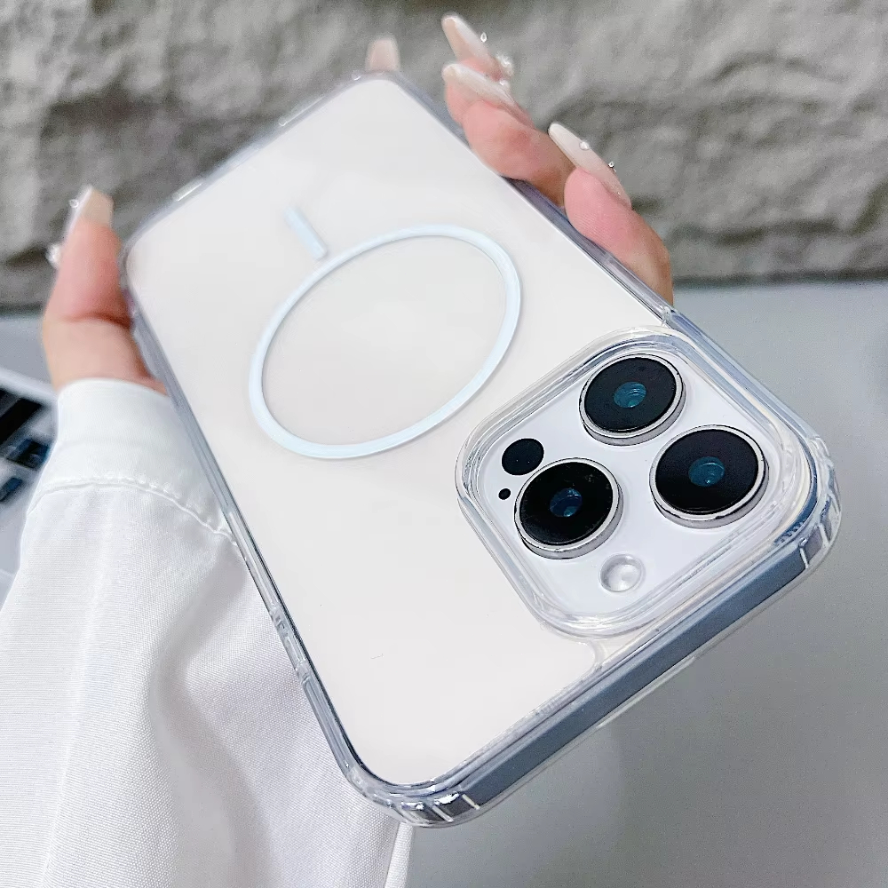 Luxury Magnetic Clear Phone Ca - Quality Phone Accessories ulasan dan harga