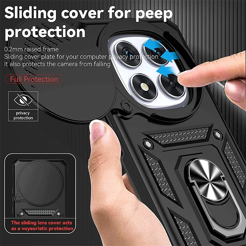 Shockproof Armor Phone Case Fo - Phone Kickstand Ring ulasan dan harga