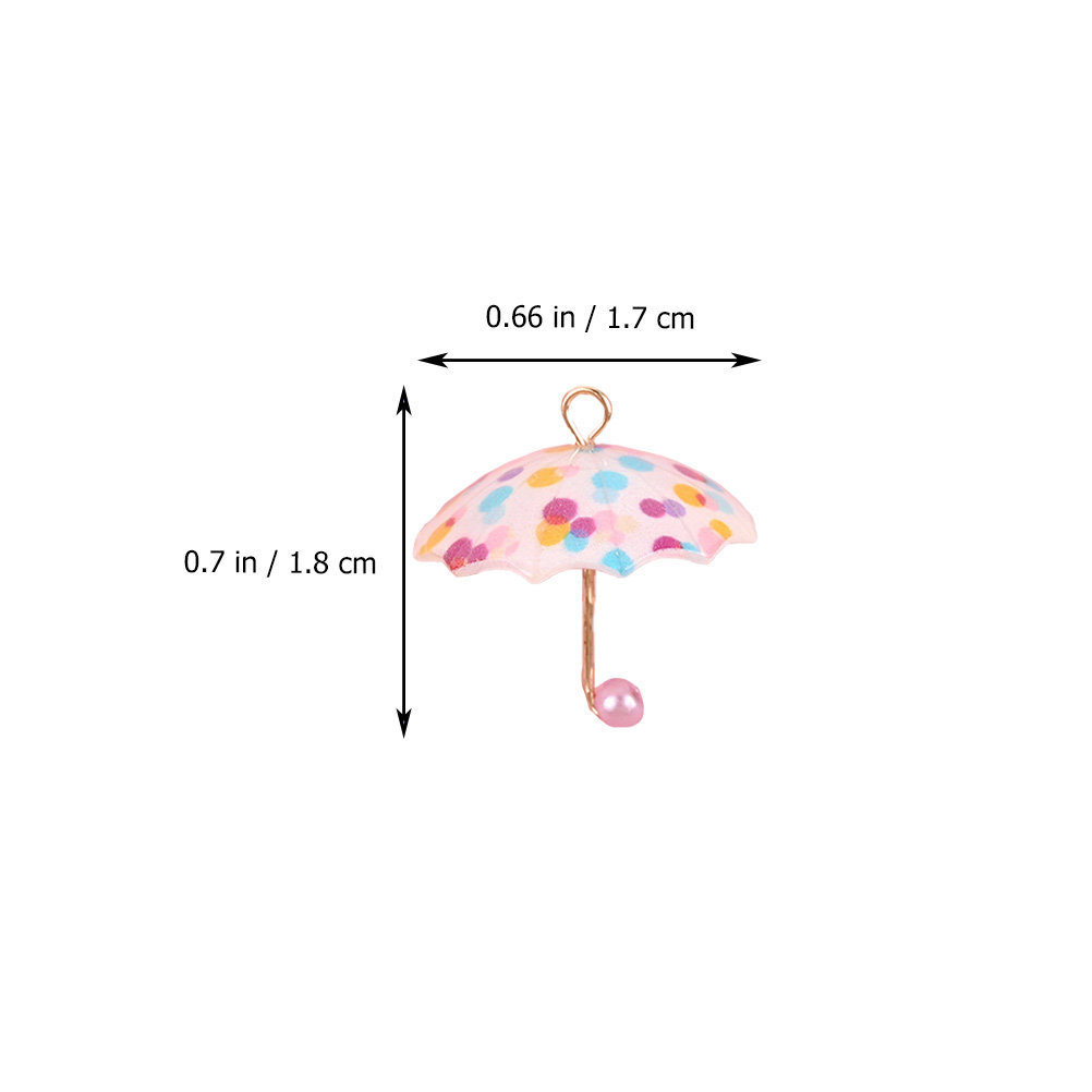 6Pcs Resin Mini Umbrella Phone - Phone Accessories Ideas ulasan dan harga