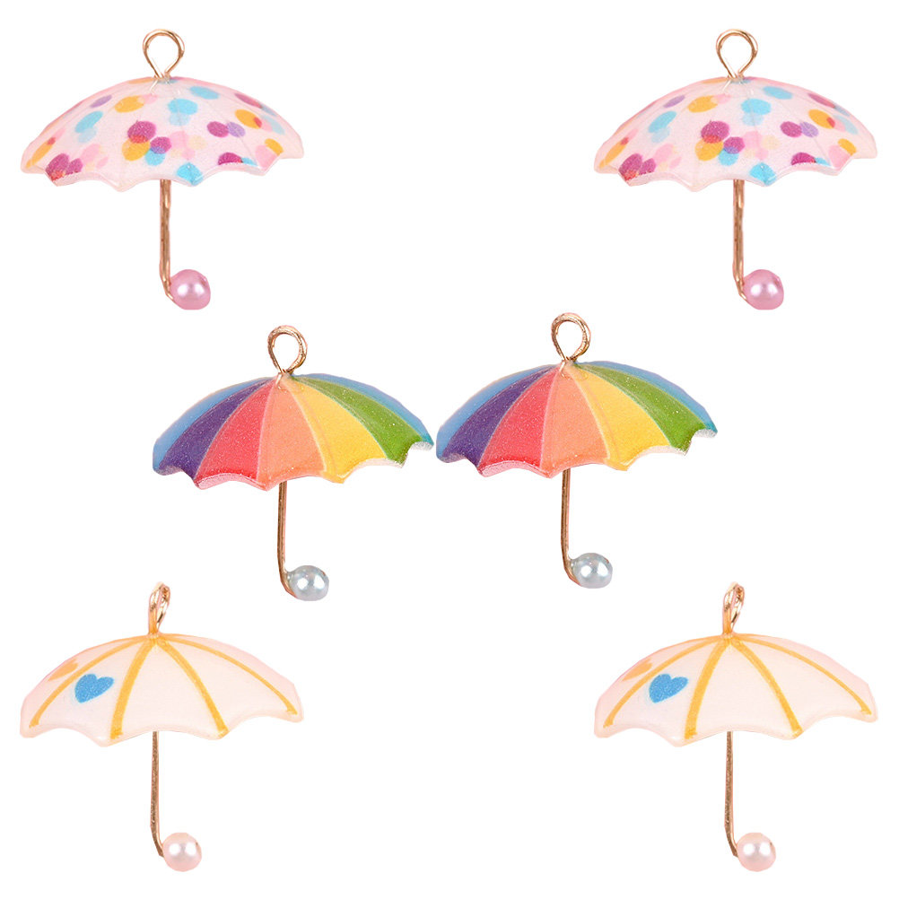 6Pcs Resin Mini Umbrella Phone - Phone Accessories Ideas ulasan dan harga