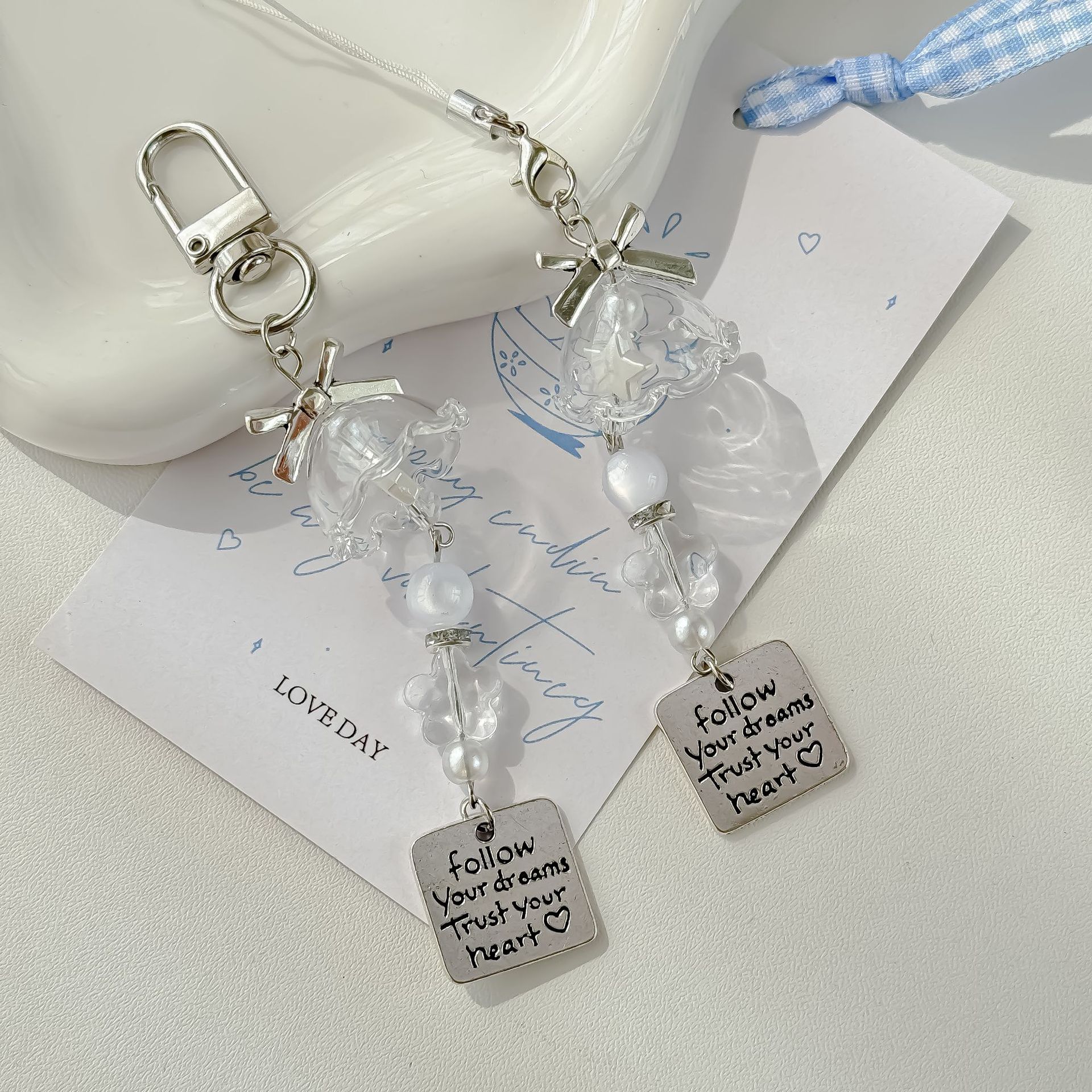 New Bead Pendant Star Wind Chi - Phone Accessories Wholesale ulasan dan harga