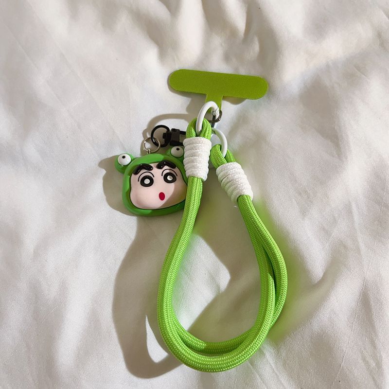 Crayon Shin-chan Shiro Crocodi - Phone Accessories Chain ulasan dan harga
