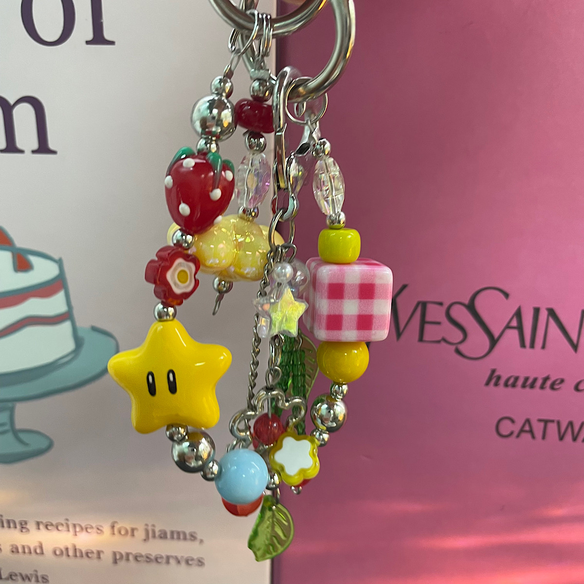 Mobile Phone Chain Color Bead  - Phone Accessories Wholesale ulasan dan harga