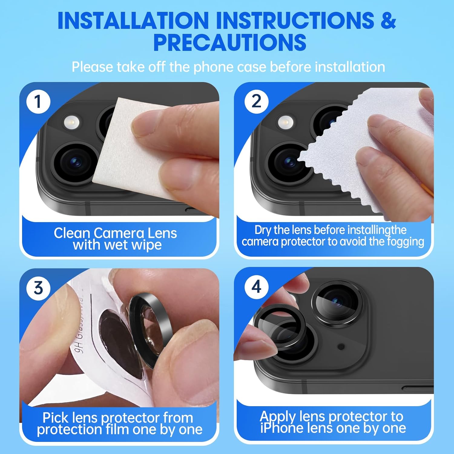 Tempered Glass Camera Lens Pro - Quality Phone Accessories ulasan dan harga
