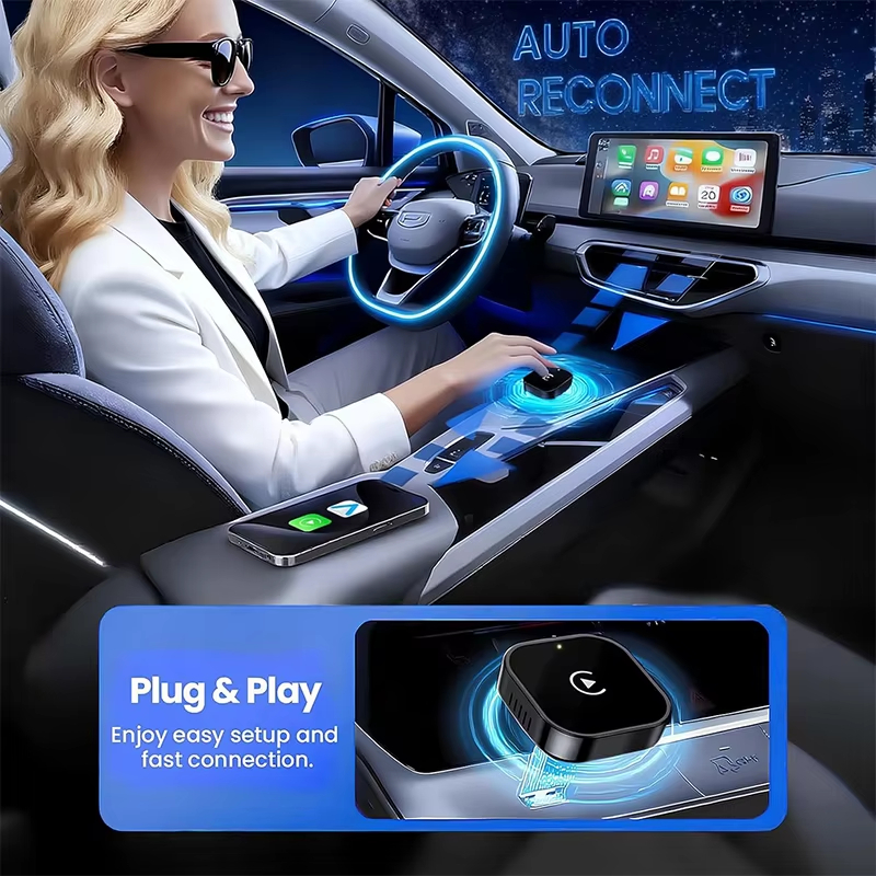 2-in-1 Wireless CarPlay Adapte - Quality Phone Accessories ulasan dan harga