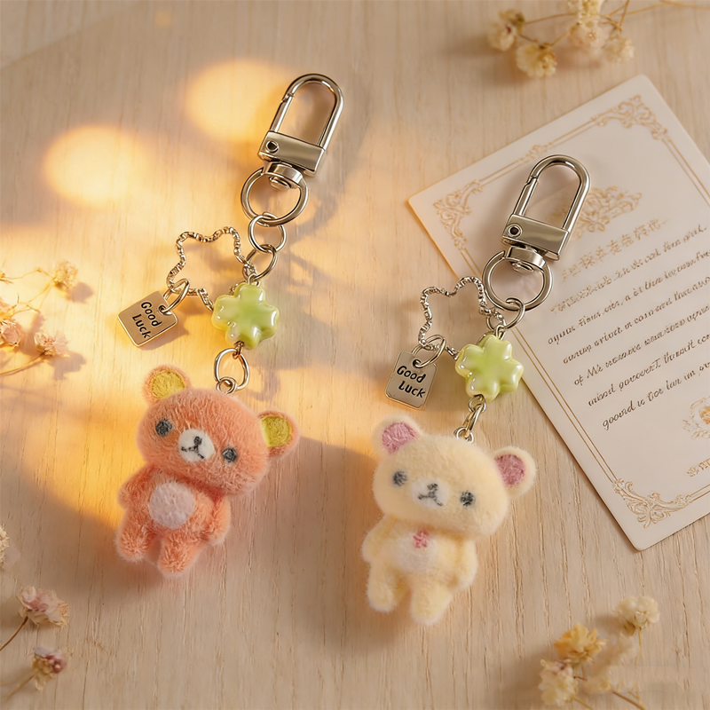 NEW Flocking Bear Phone Charm​ - Phone Accessories Ideas ulasan dan harga