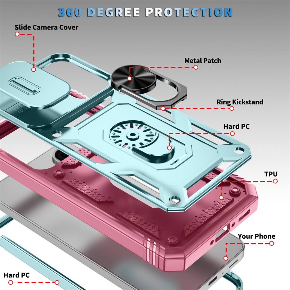 360 Ring Holder Kickstand Slid - Phone Kickstand Ring ulasan dan harga