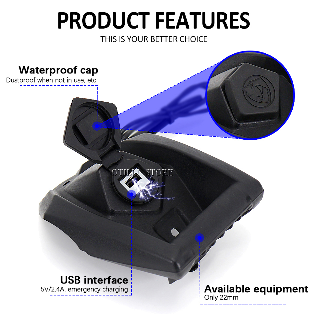 Motorcycle Accessories USB Cha - Quality Phone Accessories ulasan dan harga