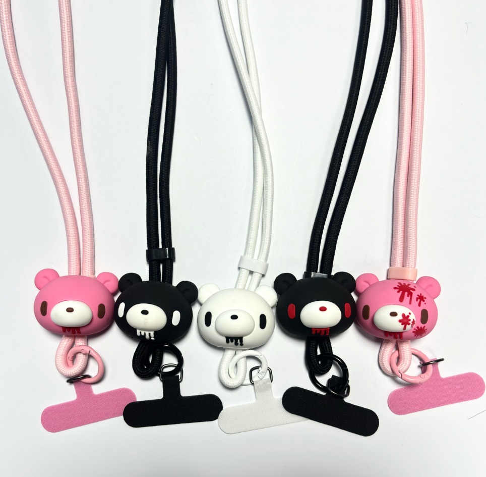 Cute&Edgy 3D Bear Phone Lanyar - Phone Accessories Ideas ulasan dan harga