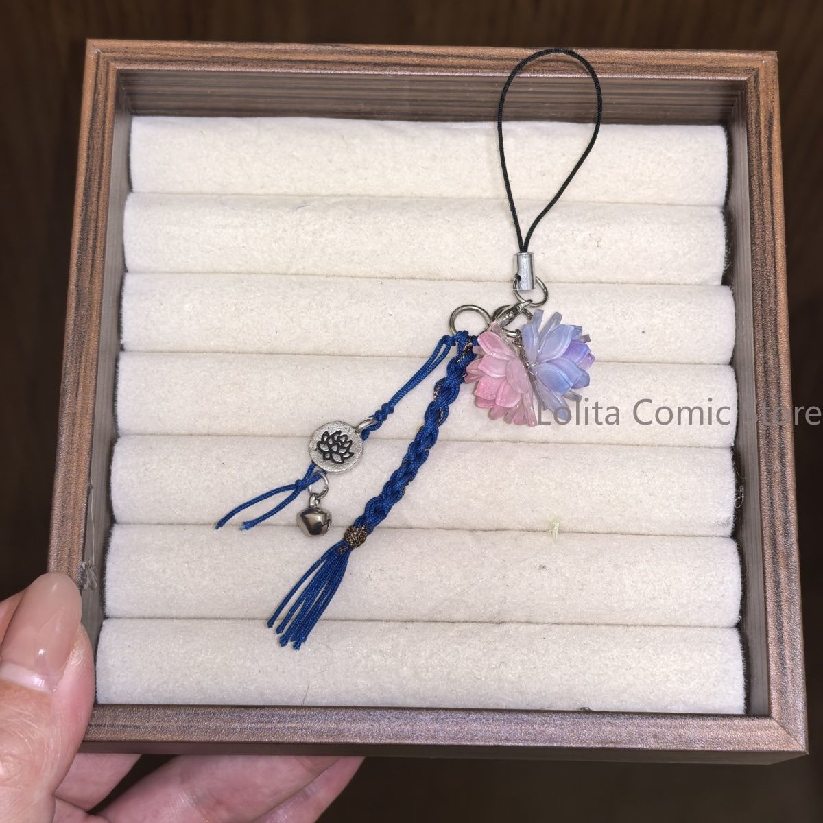 Anime Love and Deepspace Caleb - Phone Accessories Chain ulasan dan harga