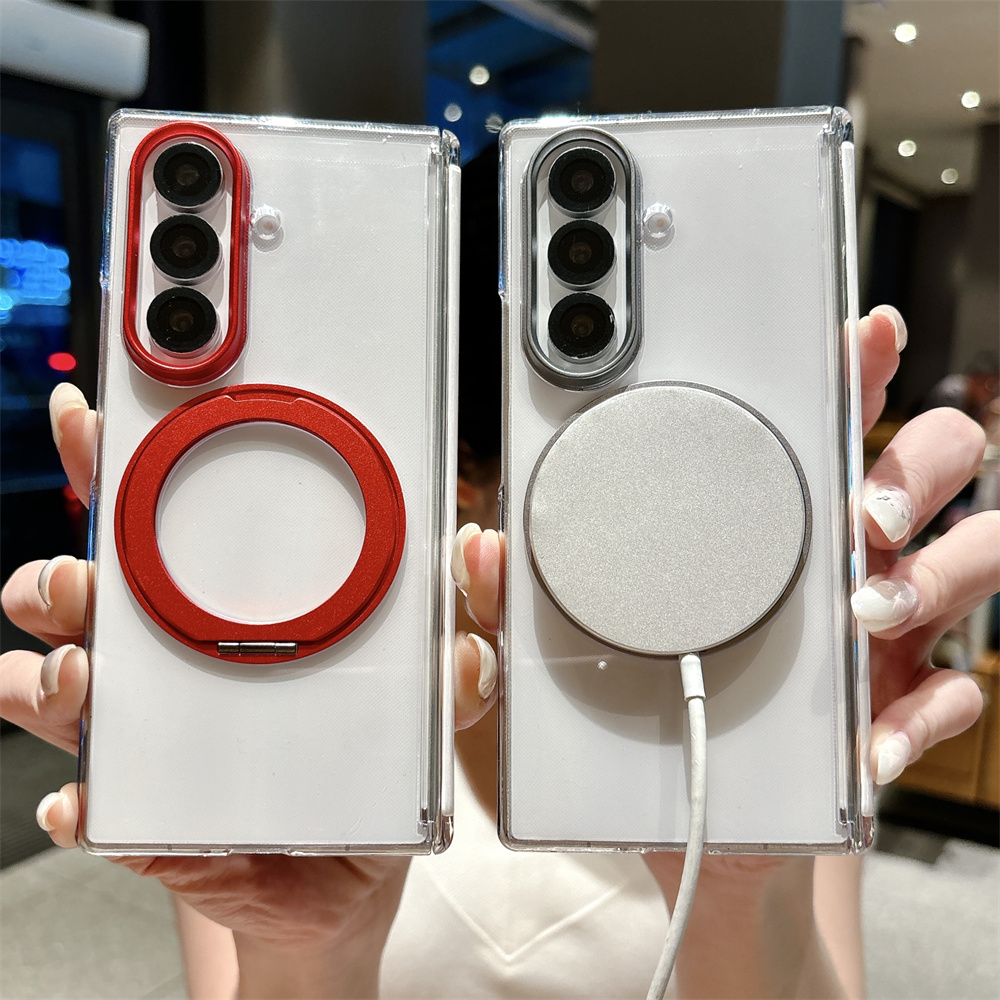 Magnetic Wireless Charging Pho - Phone Kickstand Ring ulasan dan harga