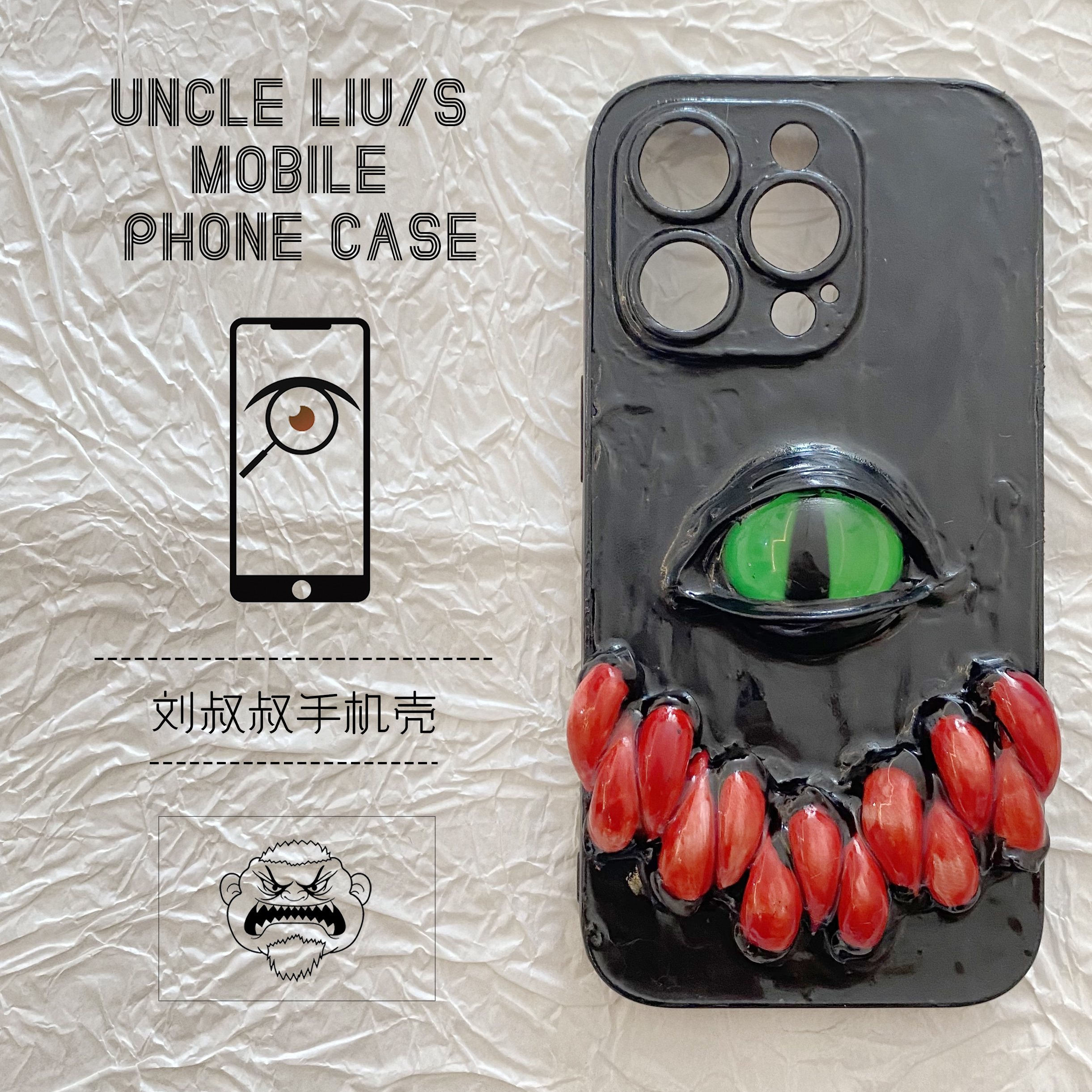 4138 Handmade 3D Scary Teeth E - Phone Accessories Ideas ulasan dan harga