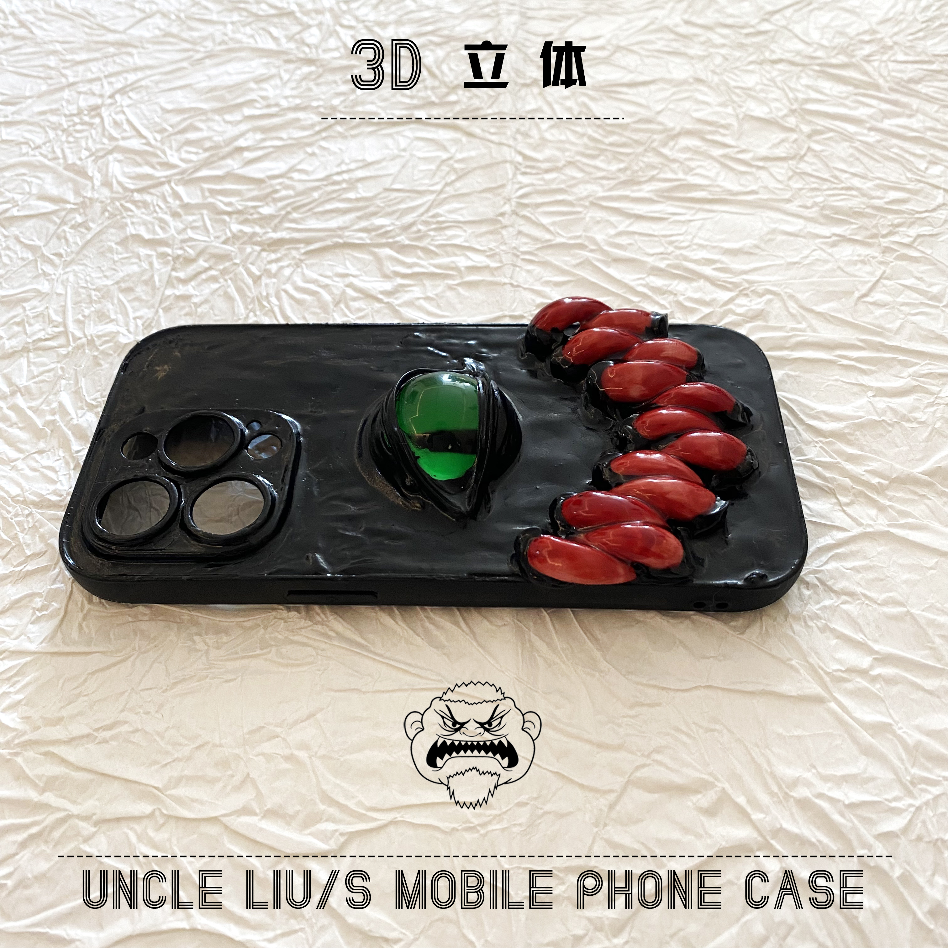 4138 Handmade 3D Scary Teeth E - Phone Accessories Ideas ulasan dan harga
