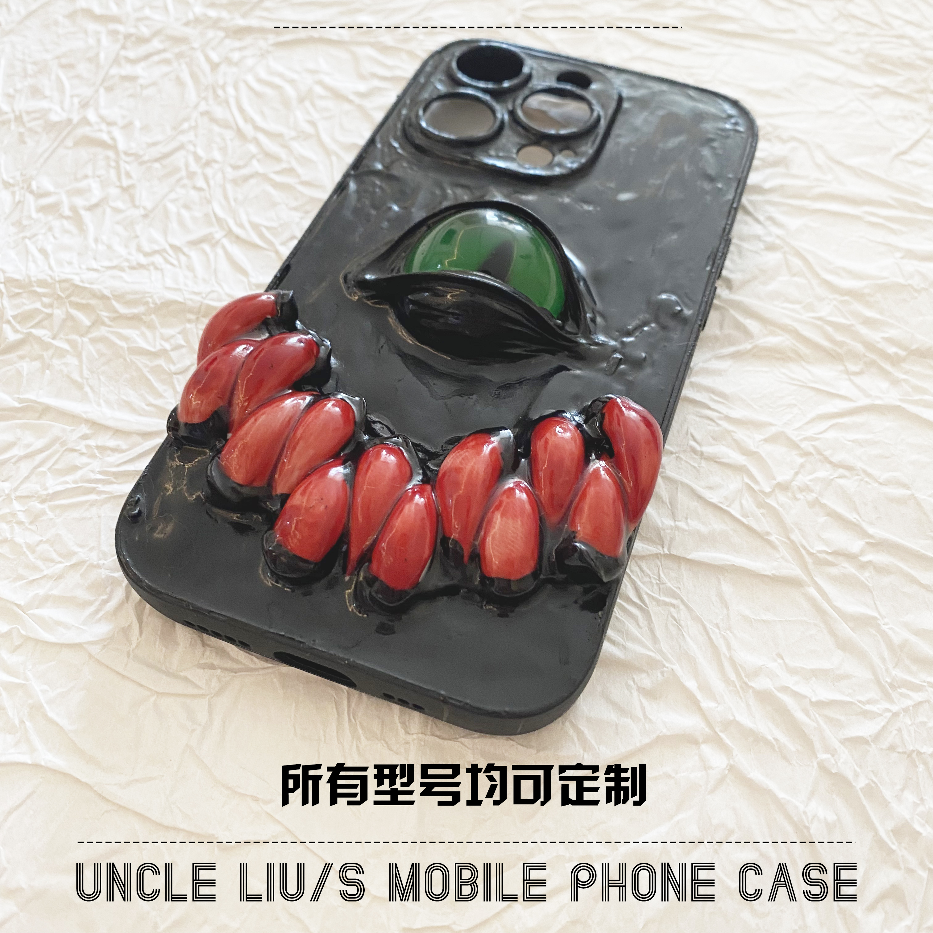 4138 Handmade 3D Scary Teeth E - Phone Accessories Ideas ulasan dan harga