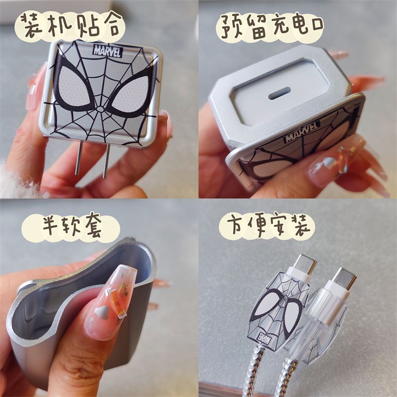 Marvel Spiderman Cartoon Apple - Phone Accessories Wholesale ulasan dan harga