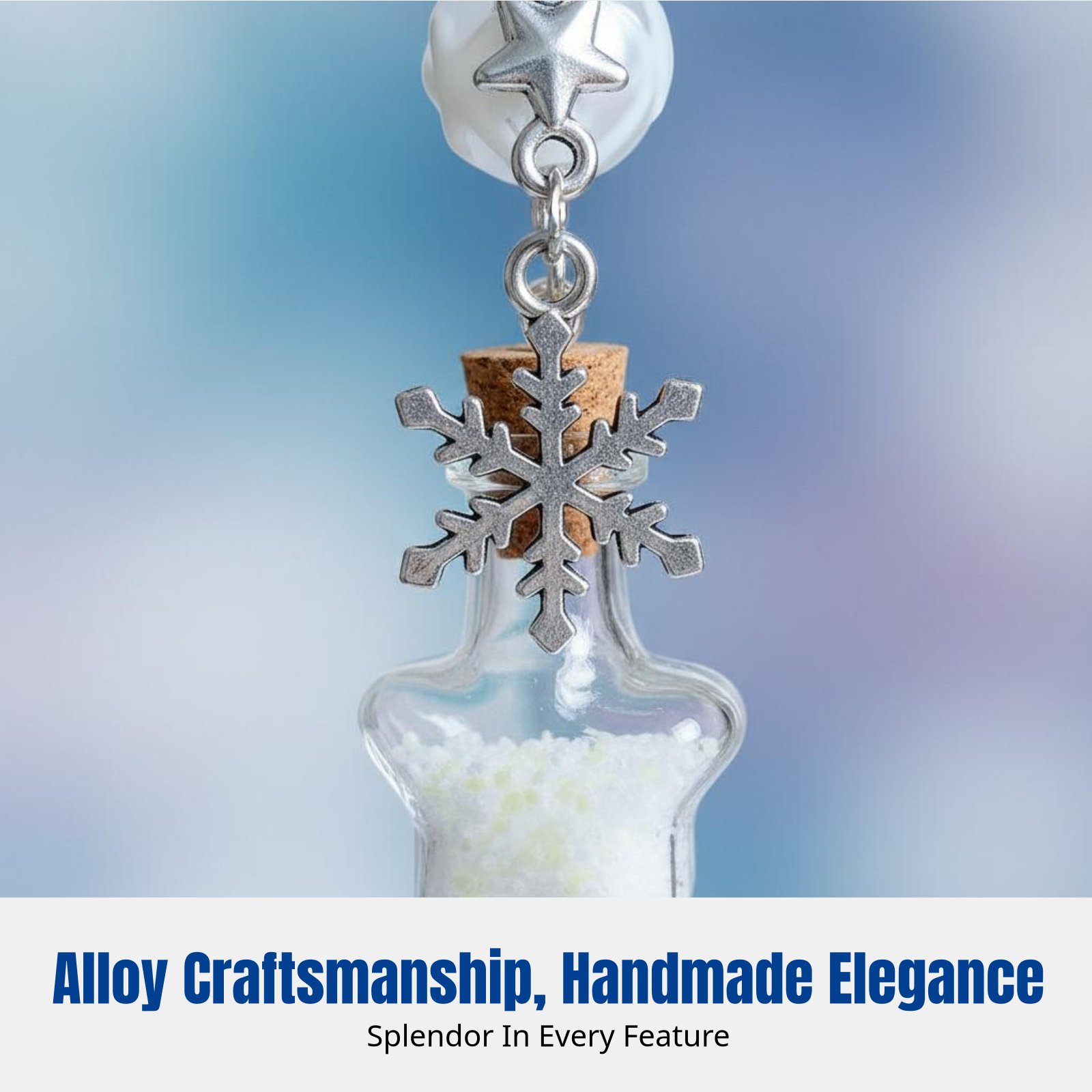 Cute Ice Crystal Wish Bottle K - Phone Accessories Chain ulasan dan harga